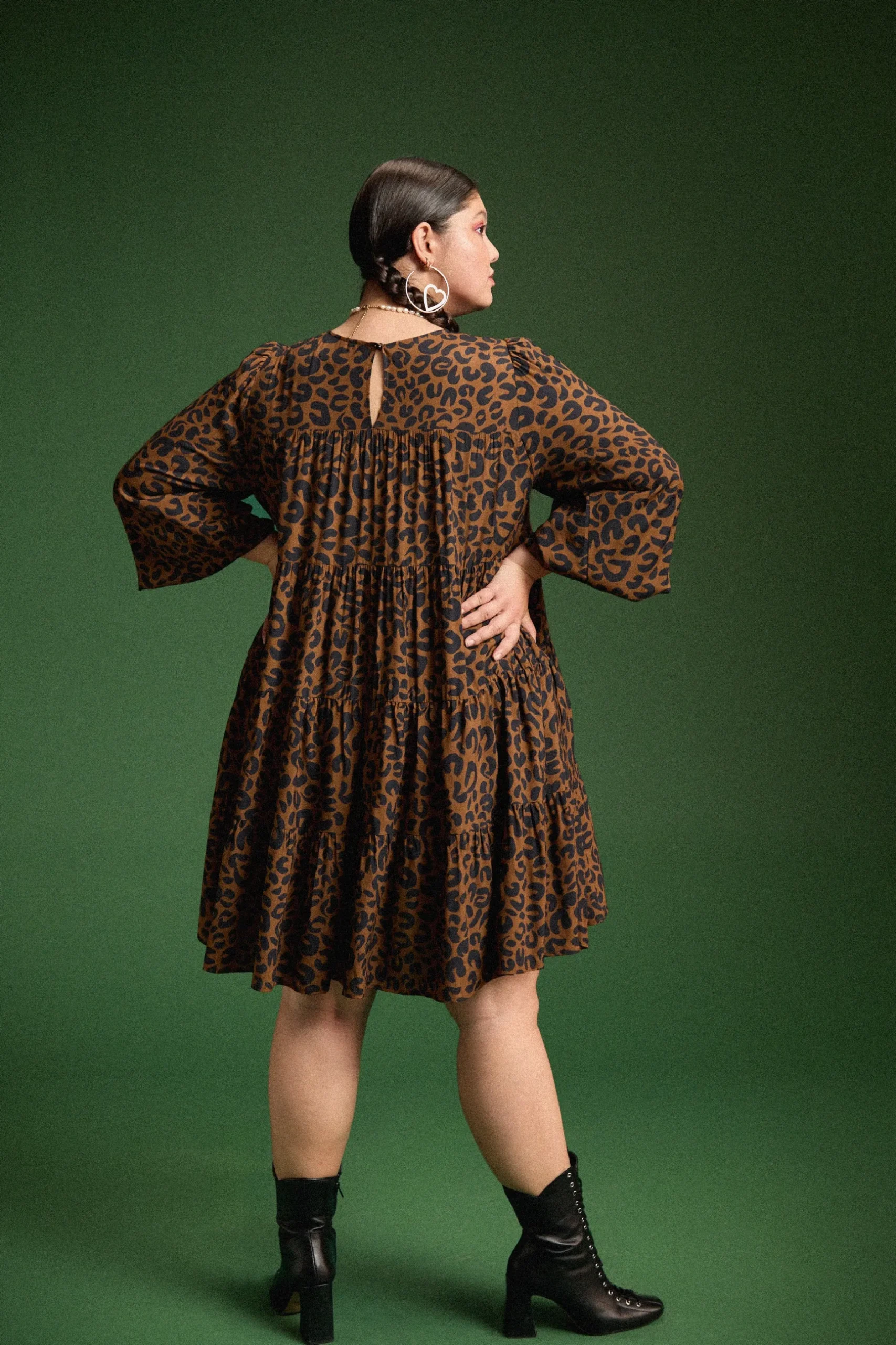 Make My Lemonade ROBE JENNY LEOPARD< Robes & Combis