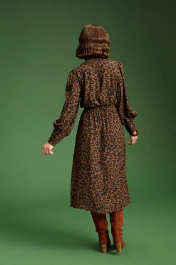 Make My Lemonade ROBE MARLA LEOPARD< Robes & Combis