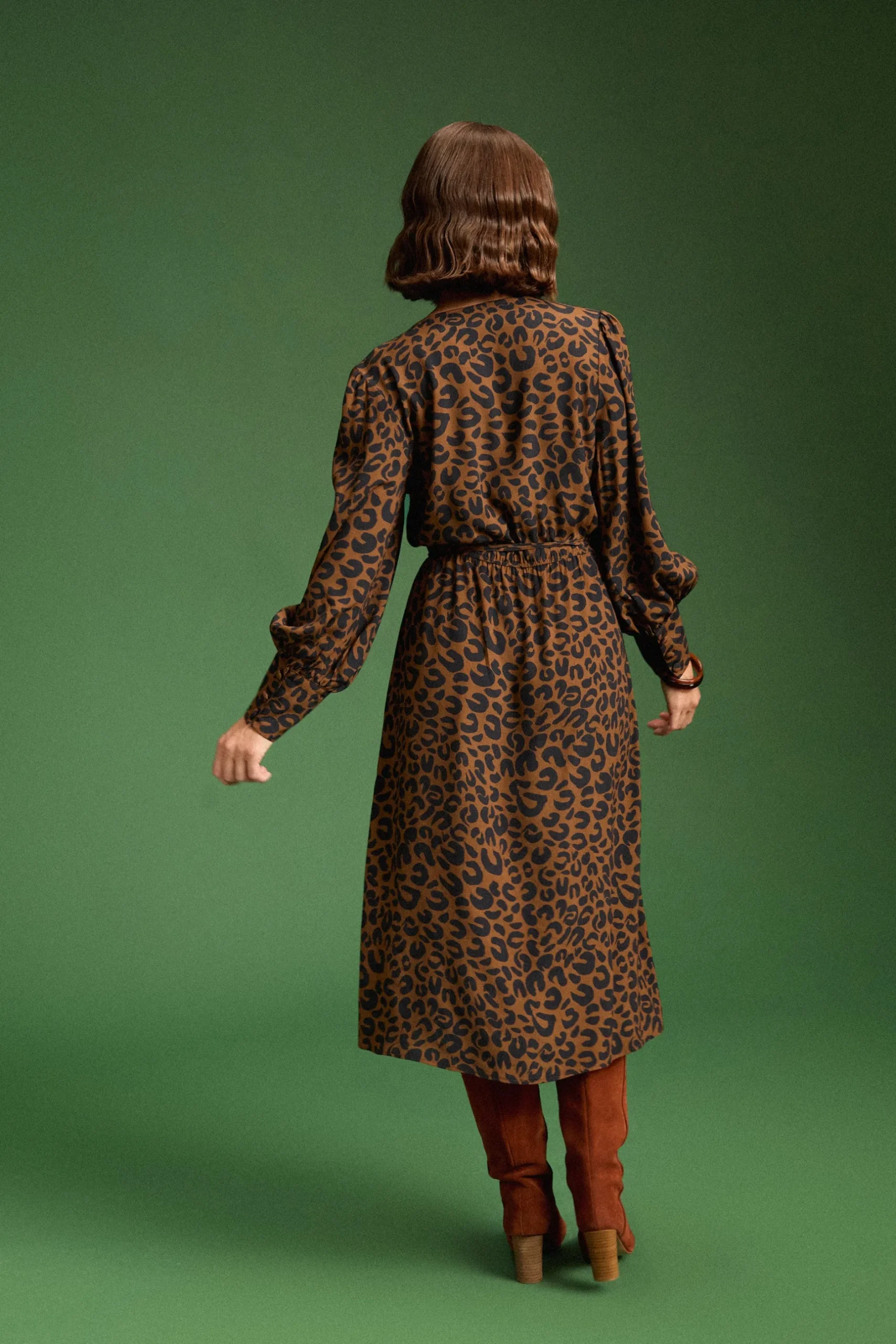Make My Lemonade ROBE MARLA LEOPARD< Robes & Combis