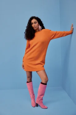 Make My Lemonade ROBE RUBY ORANGE< Robes & Combis|Sweats & Mailles