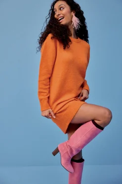 Make My Lemonade ROBE RUBY ORANGE< Robes & Combis|Sweats & Mailles