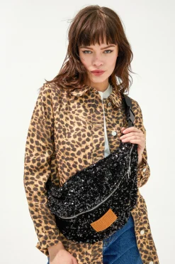Make My Lemonade SAC BANANA SEQUINS NOIRS< Bananes|Sacs & Bananes