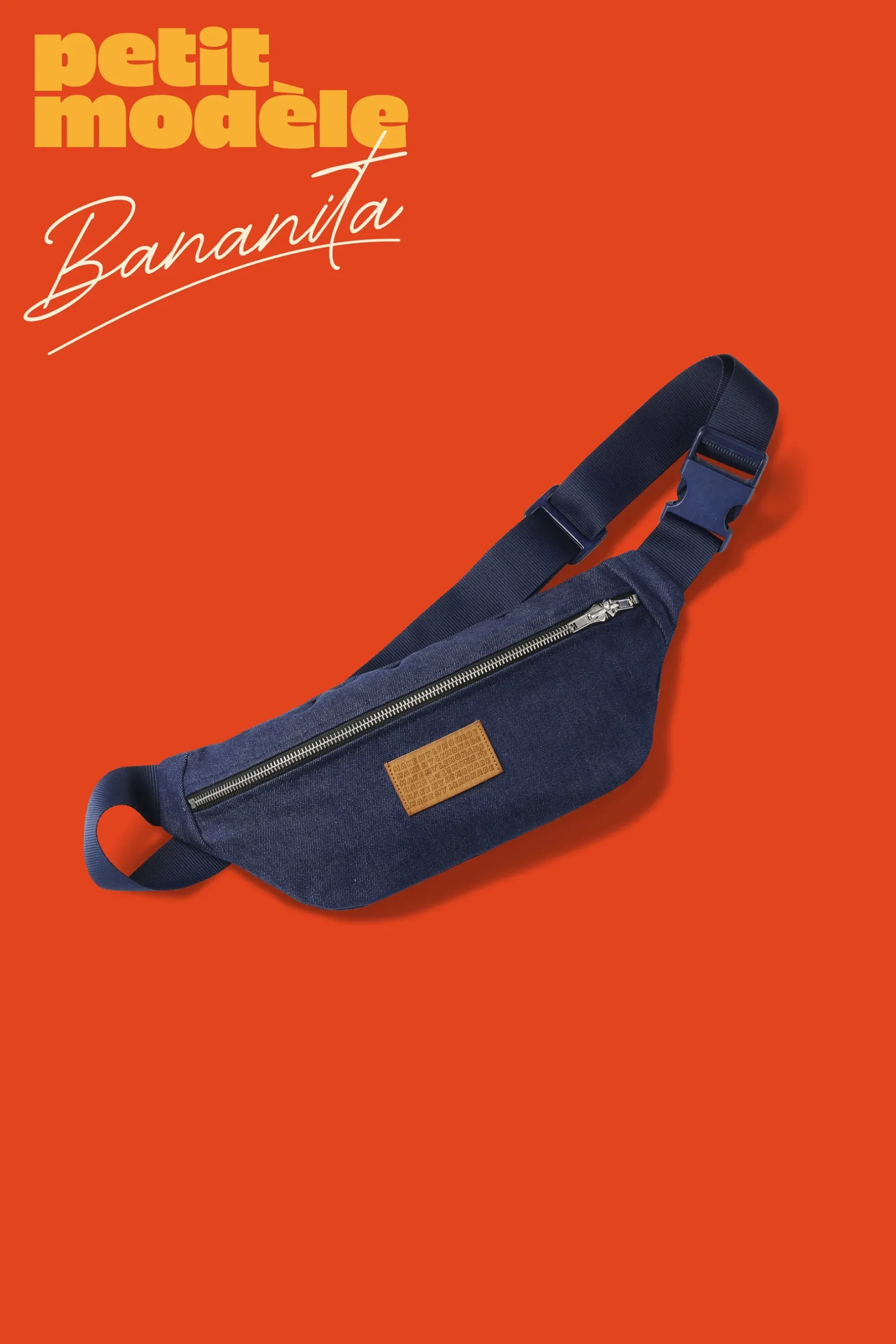 Make My Lemonade SAC BANANITA JEAN BRUT< Bananes|Sacs & Bananes