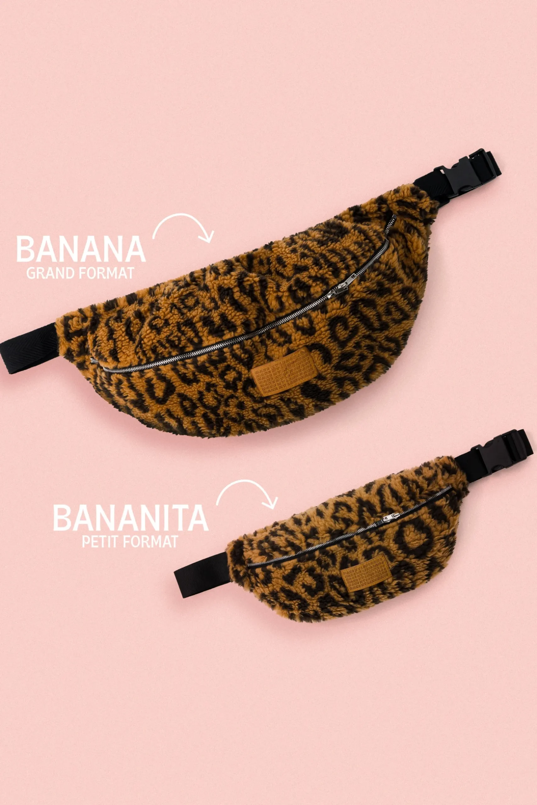 Make My Lemonade SAC BANANITA MOUMOUTE LEOPARD< Bananes|Sacs & Bananes
