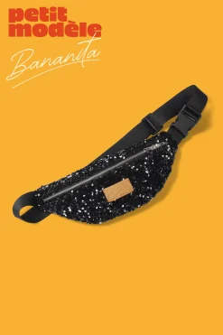 Make My Lemonade SAC BANANITA SEQUINS NOIRS< Bananes|Sacs & Bananes