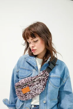 Make My Lemonade SAC BANANITA SEQUINS ROSES< Bananes|Sacs & Bananes