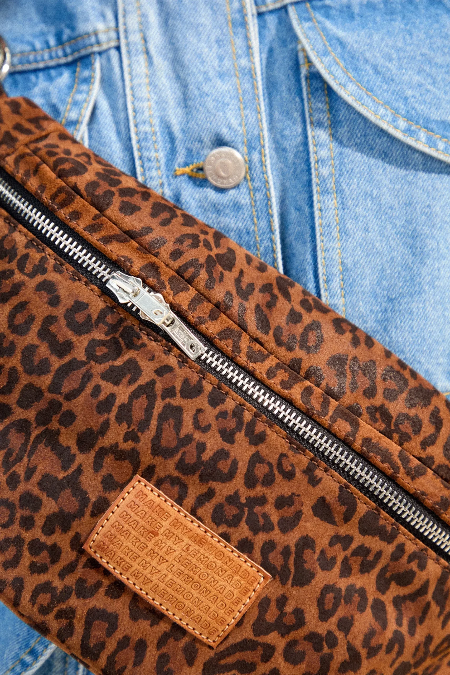Make My Lemonade SAC GLORIA CUIR LEOPARD< Bananes|Sacs & Bananes