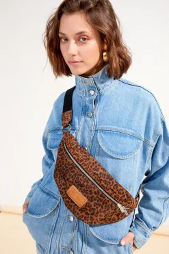 Make My Lemonade SAC GLORIA CUIR LEOPARD< Bananes|Sacs & Bananes