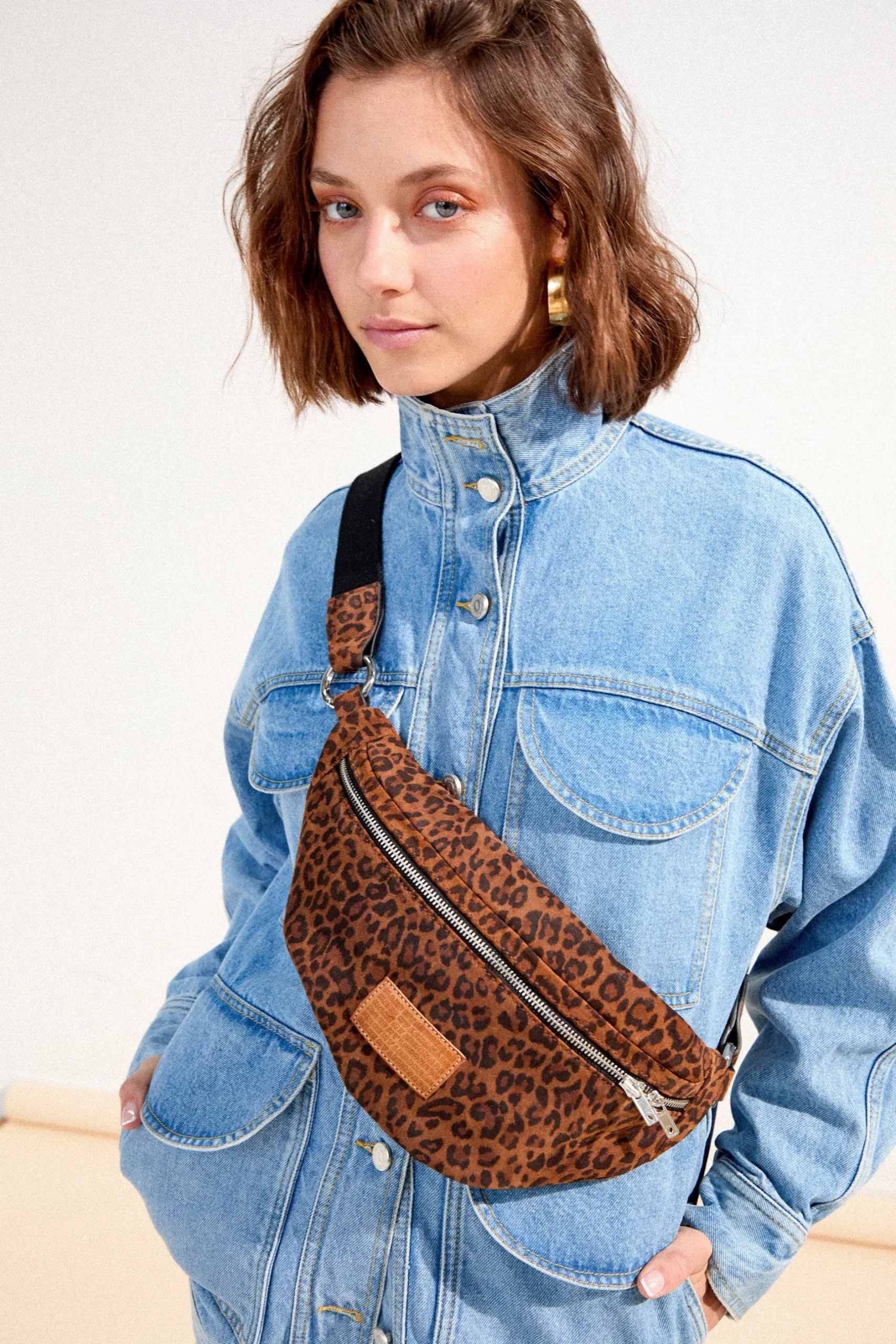 Make My Lemonade SAC GLORIA CUIR LEOPARD< Bananes|Sacs & Bananes