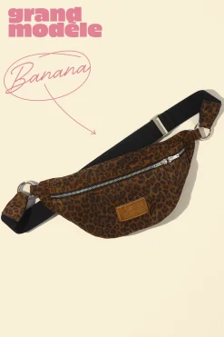 Make My Lemonade SAC GLORIA CUIR LEOPARD< Bananes|Sacs & Bananes