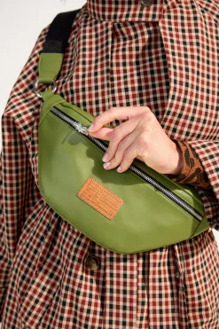 Make My Lemonade SAC GLORIA CUIR VERT< Bananes|Sacs & Bananes