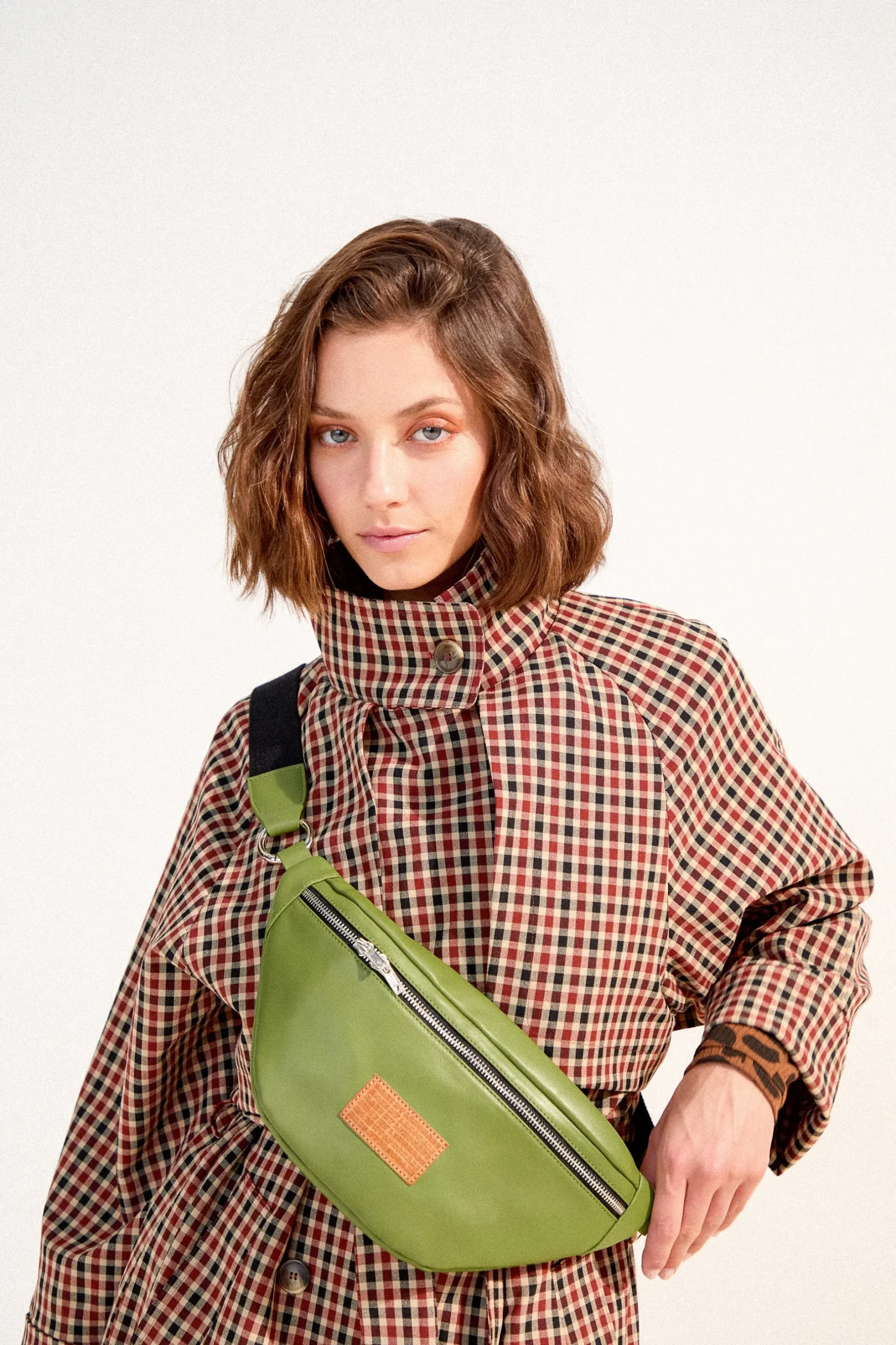 Make My Lemonade SAC GLORIA CUIR VERT< Bananes|Sacs & Bananes