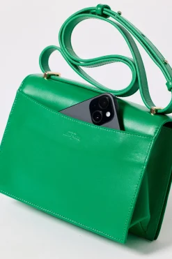 Make My Lemonade SAC JOHN CUIR SUPER GREEN< Sacs & Bananes
