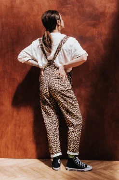 Make My Lemonade SALOPETTE RAMONA LEOPARD< Robes & Combis