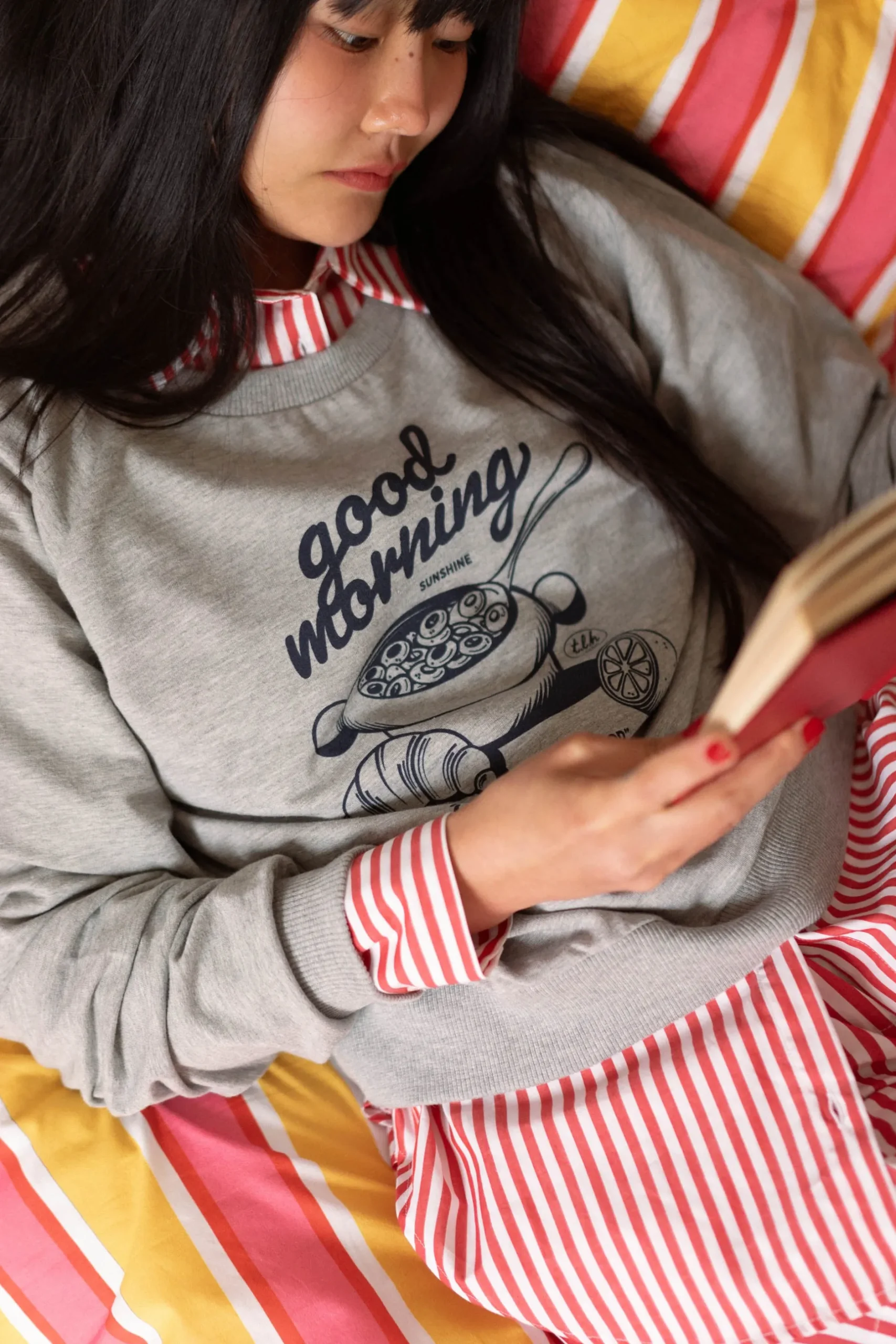 Make My Lemonade SWEAT MIA GOOD MORNING< Le Linge|Homewear