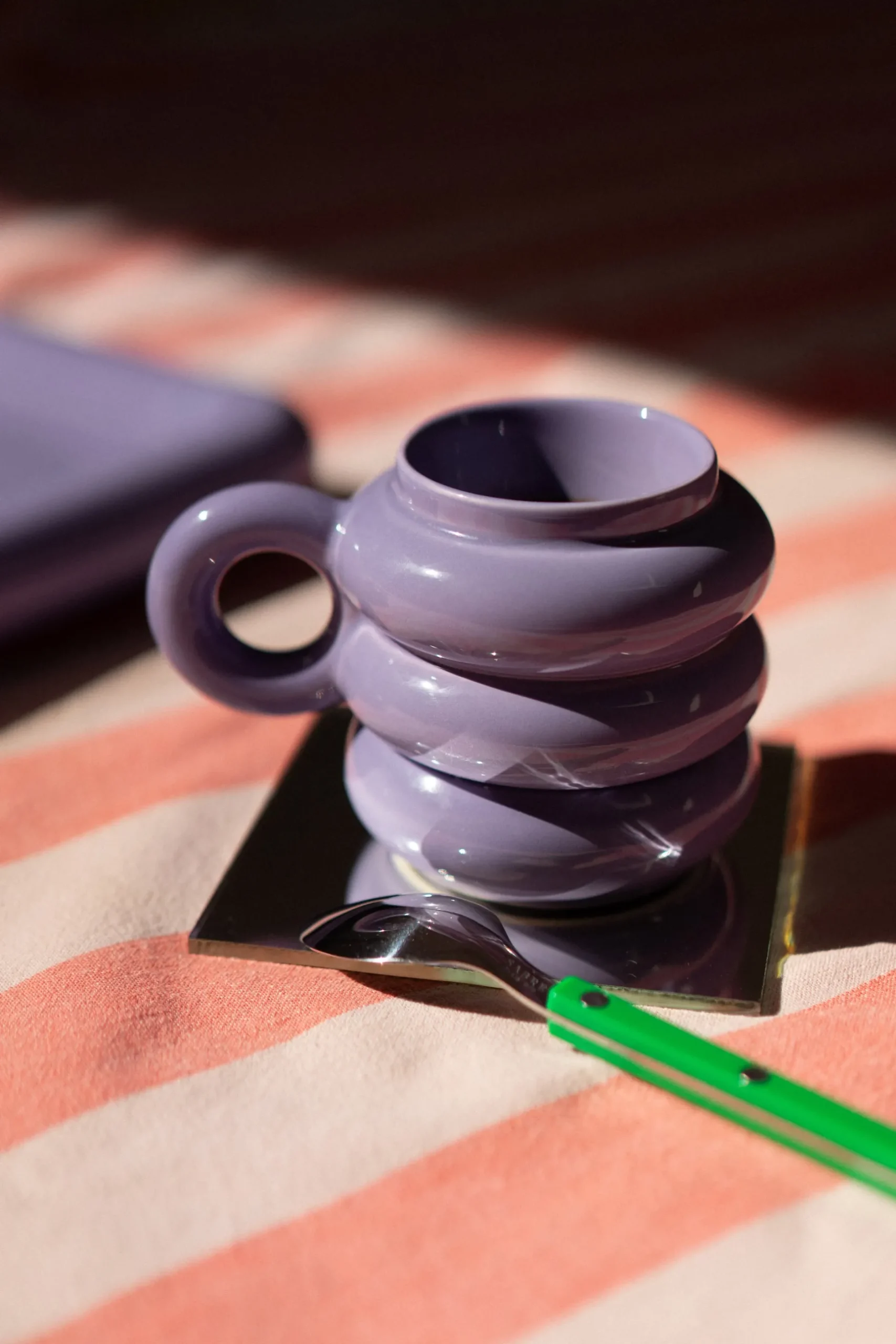 Make My Lemonade TASSE JOHN LILAS< Art De La Table