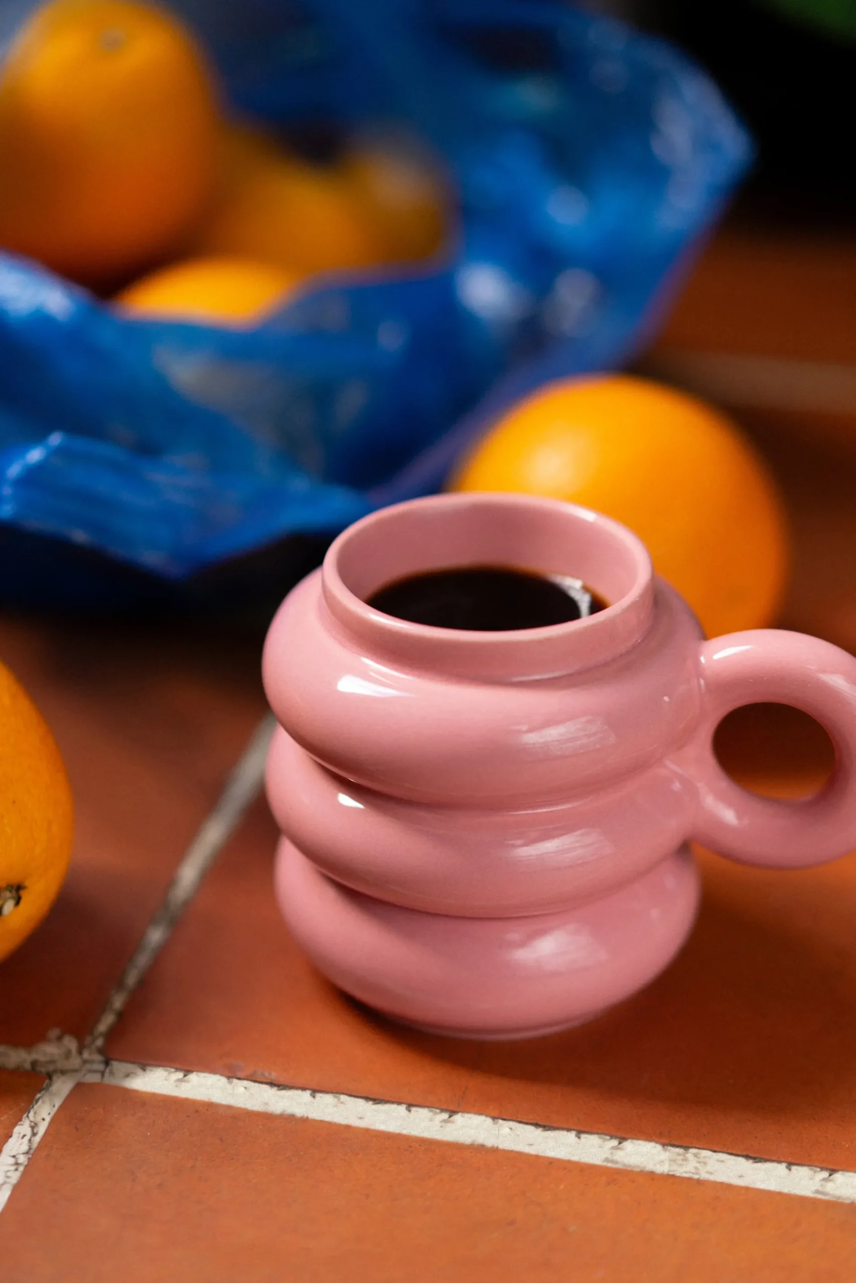 Make My Lemonade TASSE JOHN PINK< Art De La Table