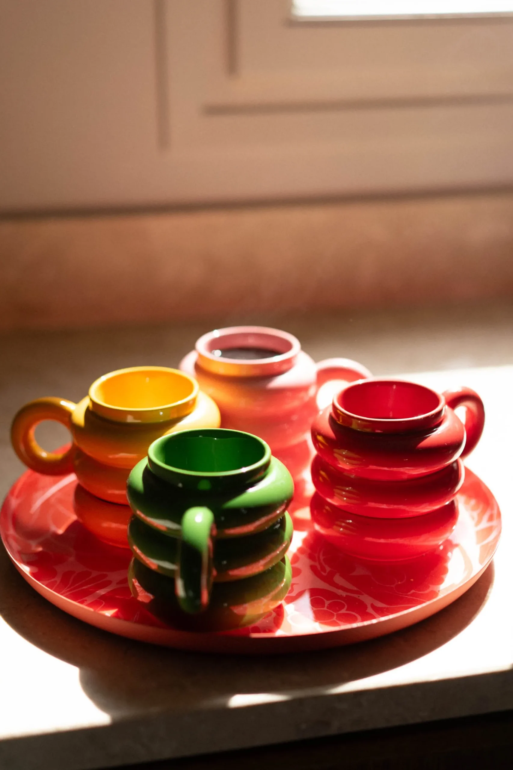 Make My Lemonade TASSE JOHN RED< Art De La Table