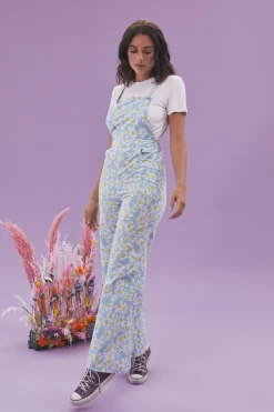 Make My Lemonade TISSU DAISY BLEU< Tissus|Mercerie & Couture