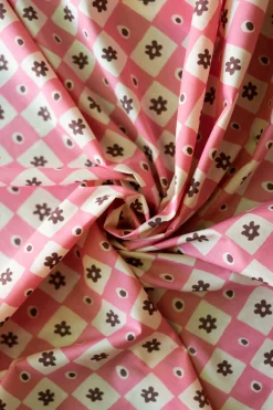 Make My Lemonade TISSU DAMIER< Tissus|Mercerie & Couture