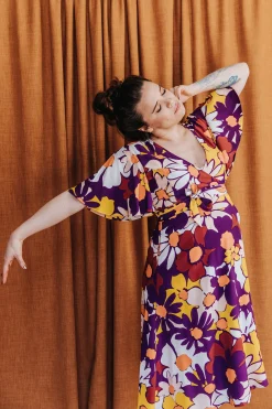 Make My Lemonade TISSU TWIGGY PURPLE< Tissus|Mercerie & Couture