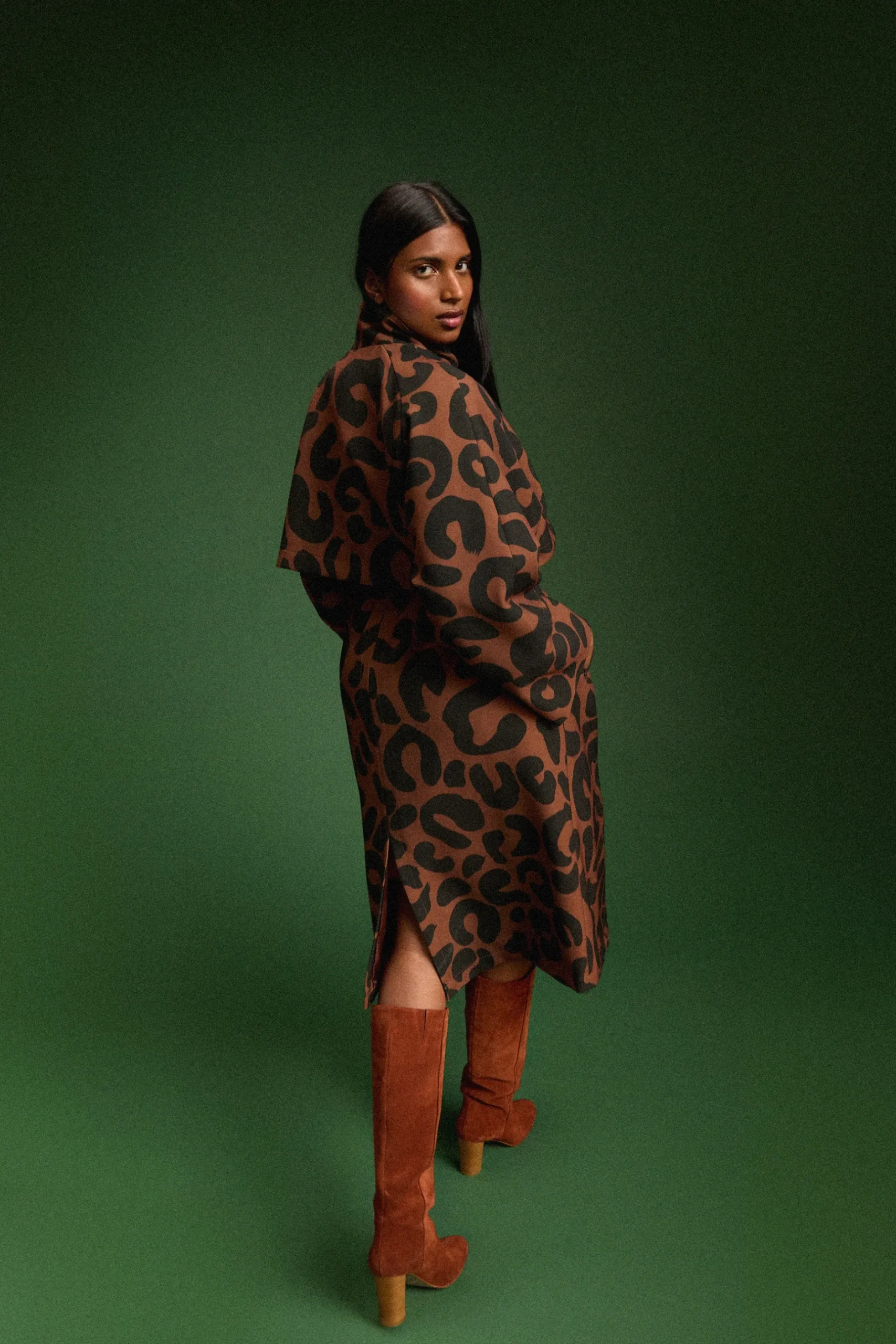 Make My Lemonade TRENCH RAOUL LEOPARD< Vestes & Manteaux