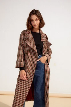 Make My Lemonade TRENCH RAOUL PAPY SQUARE< Vestes & Manteaux