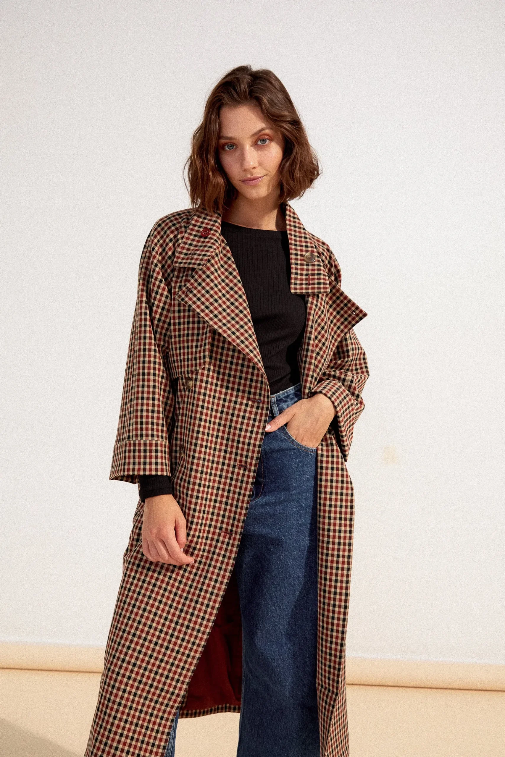 Make My Lemonade TRENCH RAOUL PAPY SQUARE< Vestes & Manteaux