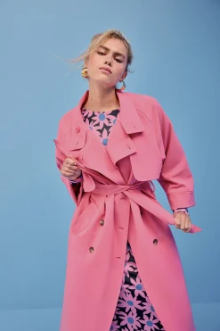 Make My Lemonade TRENCH RAOUL ROSE< Vestes & Manteaux