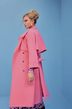 Make My Lemonade TRENCH RAOUL ROSE< Vestes & Manteaux