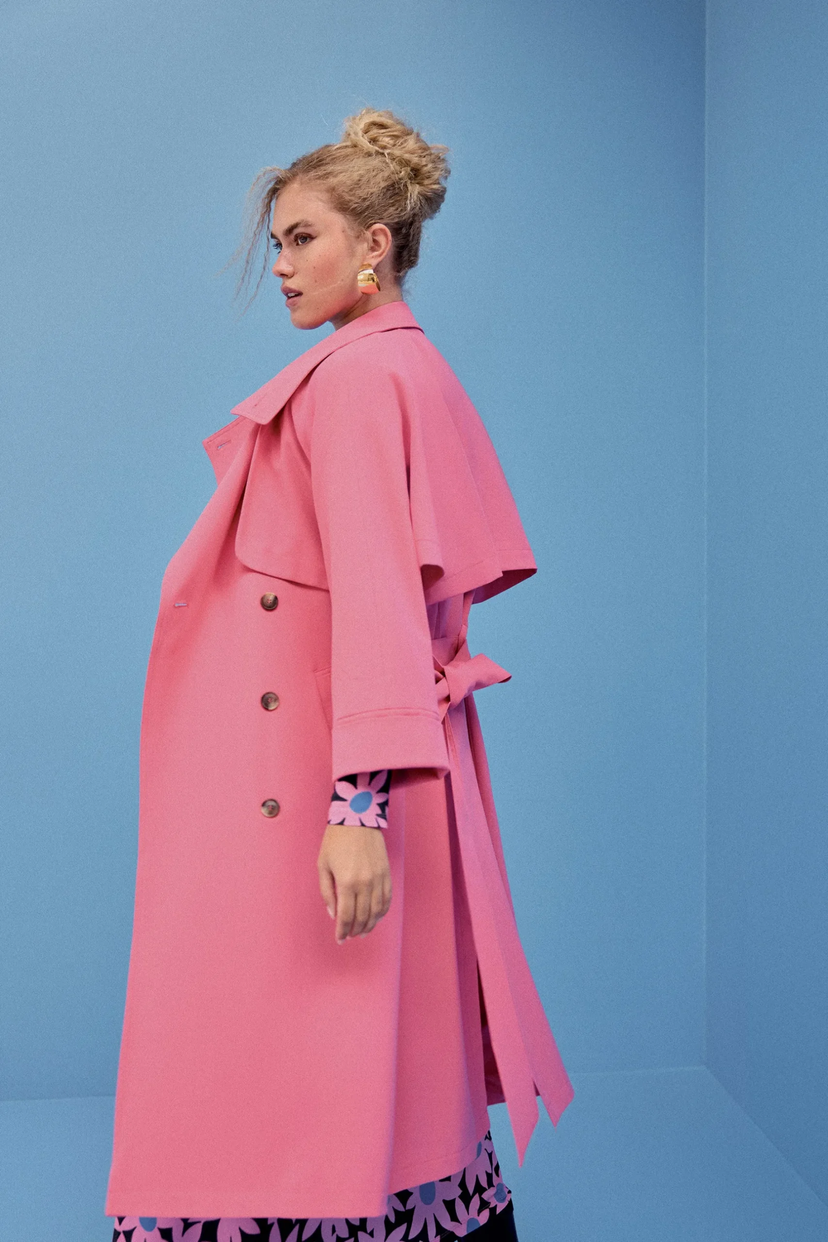 Make My Lemonade TRENCH RAOUL ROSE< Vestes & Manteaux