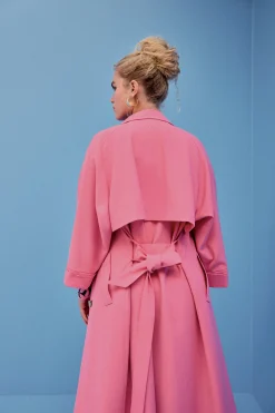 Make My Lemonade TRENCH RAOUL ROSE< Vestes & Manteaux