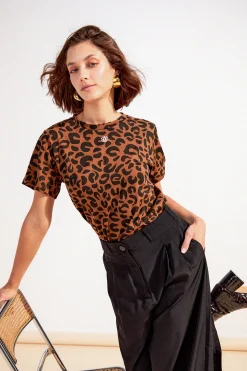 Make My Lemonade T-SHIRT RICKY NEW LEOPARD< Tops & T-Shirts