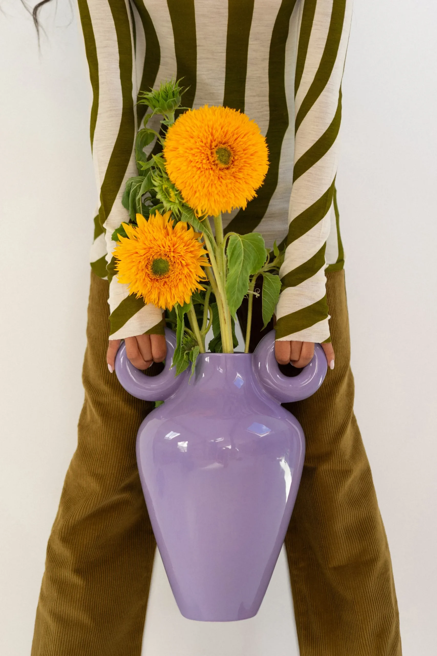 Make My Lemonade VASE GEORGES LILAS< Décorations