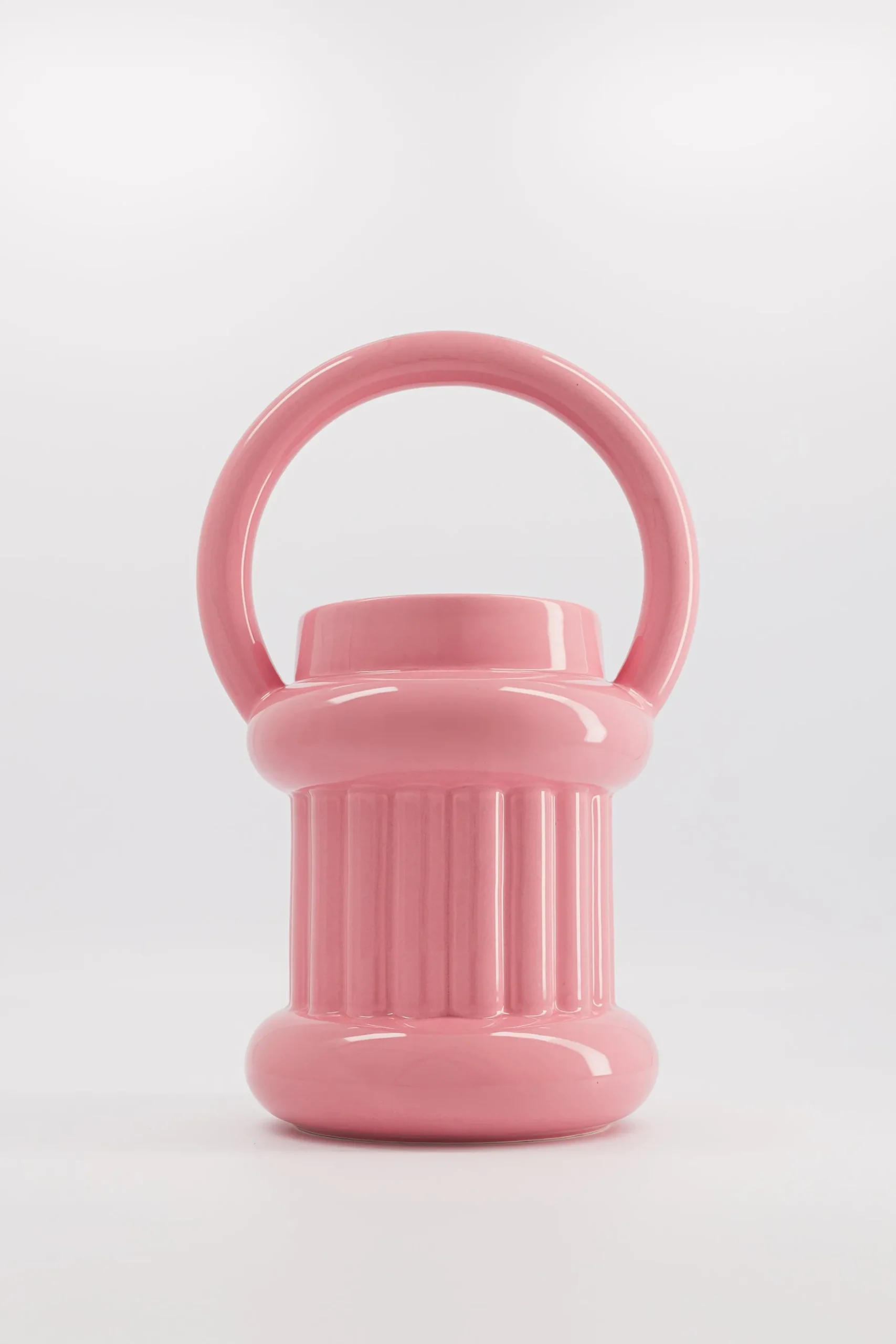 Make My Lemonade VASE OLIVER PINK< Décorations