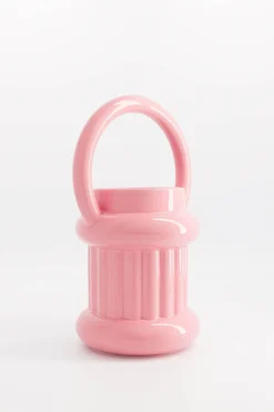 Make My Lemonade VASE OLIVER PINK< Décorations