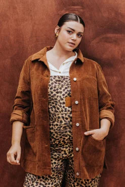 Make My Lemonade VESTE NINO VELOURS MACCHIATO< Vestes & Manteaux