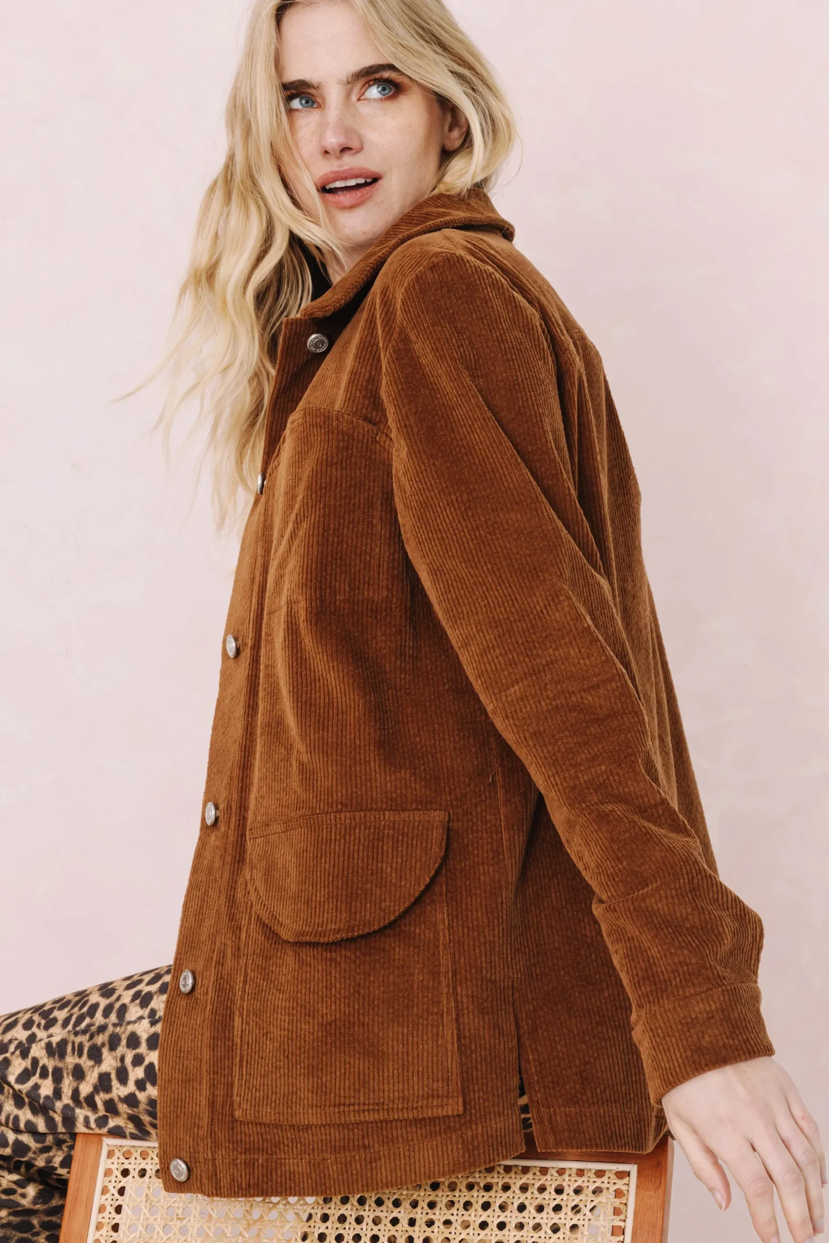 Make My Lemonade VESTE NINO VELOURS MACCHIATO< Vestes & Manteaux